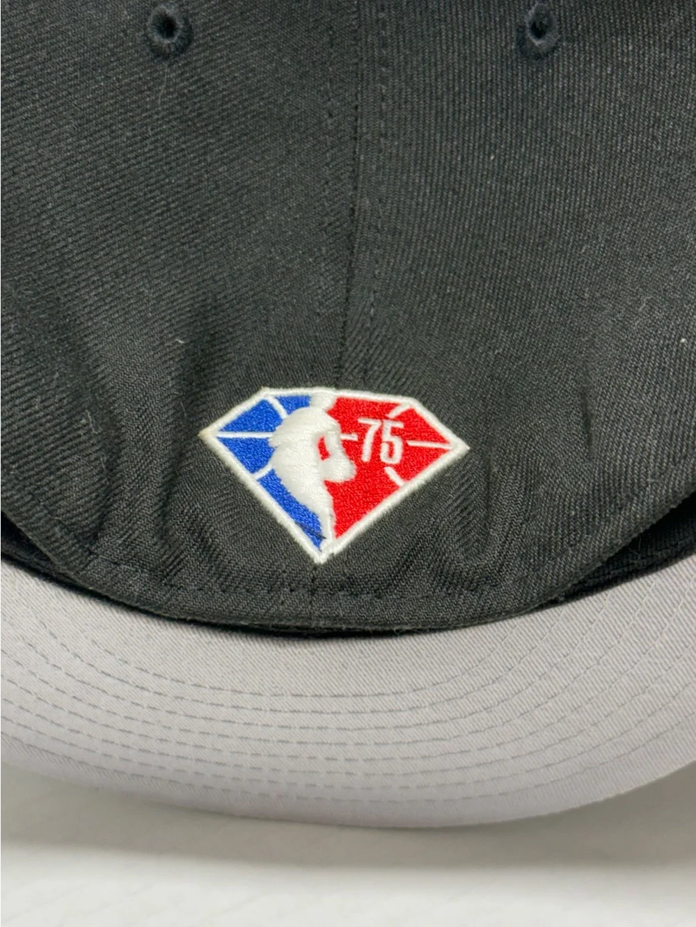 Phoenix Suns DIAMOND 75 CITY-SERIES ALTERNATE Black Fitted Hat by New Era 7 5/8